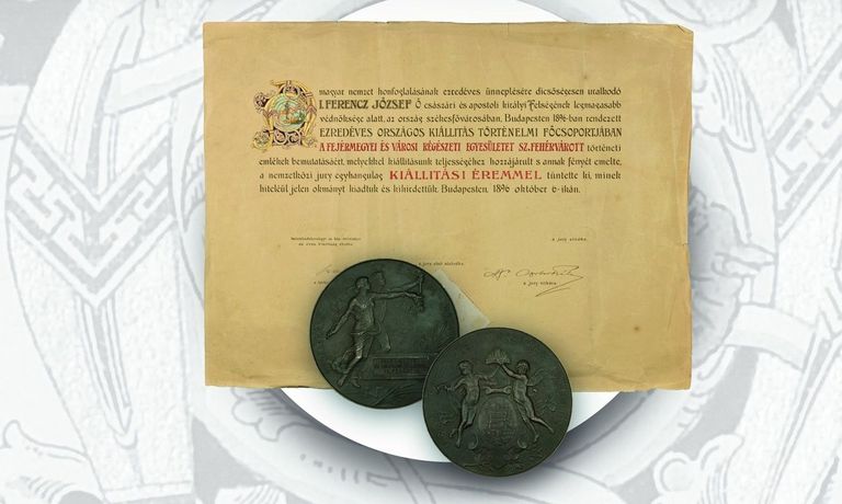 Értékes kiállítási érme a májusi „Hónap Műtárgya” a múzeumban